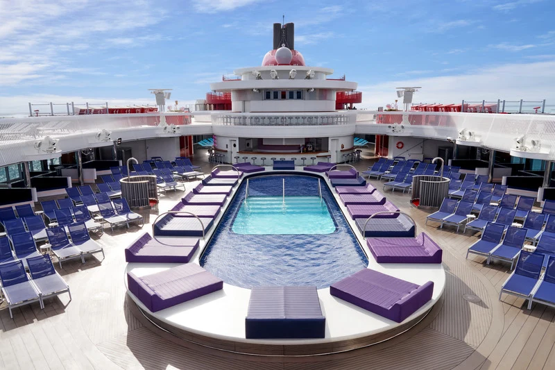 The Aquatic Club pool area